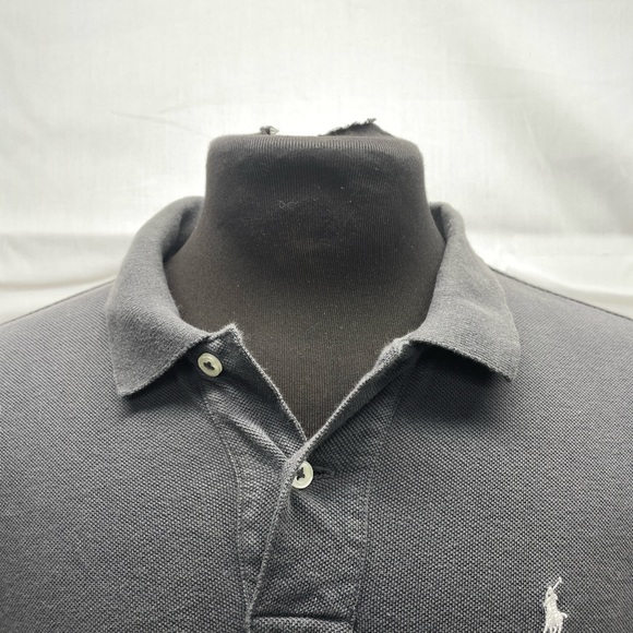 Men’s Polo By Ralph Lauren Short Sleeve Polo Shirt Size XS Grey - Picture 2 of 4